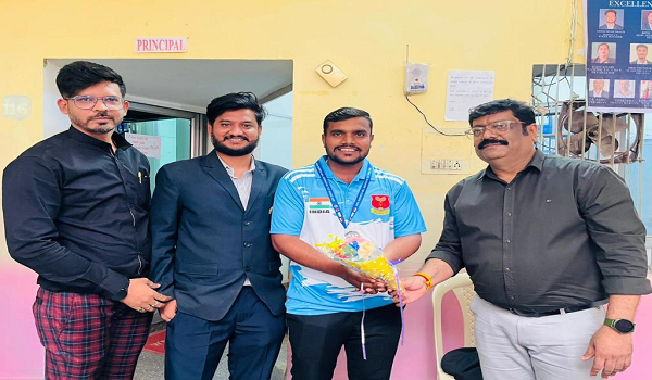 इंडोनेशिया-इंडिया टेस्ट सीरीज में गुरुकुल के रामू सिंह का दमदार प्रदर्शन