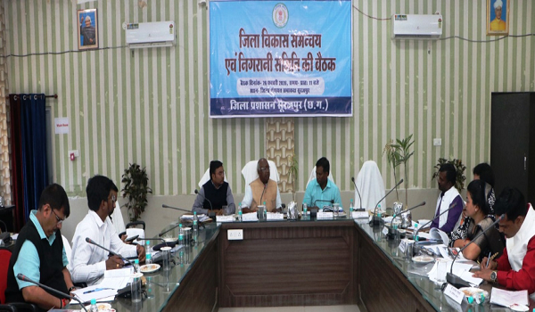 दिशा समिति की बैठक में विकास योजनाओं की गहन समीक्षा