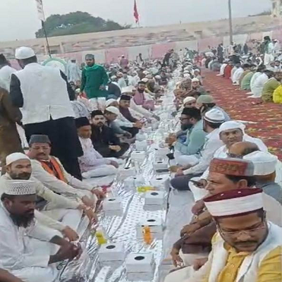 रायपुर में शाही रोजा इफ्तार, हजारों रोजेदार हुए शामिल