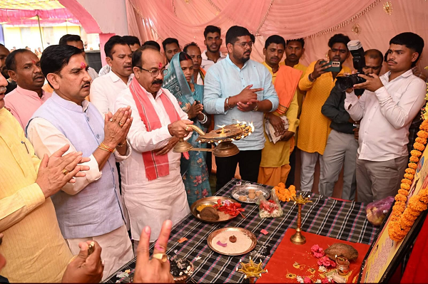 भक्त माता कर्मा भक्ति और समर्पण की प्रतीक, साहू समाज ने भक्ति की शक्ति से ली प्रेरणा : उप मुख्यमंत्री अरुण साव