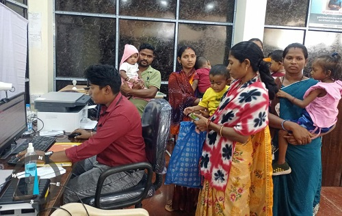 सुकमा में आधार शिविर का आयोजन, नागरिकों को मिल रही सुविधा