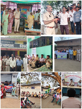 थाना प्रभारियों एवं बीट आरक्षकों ने संभाली कमान गांवों और मोहल्लों में पहुंचकर युवाओं को किया जागरूक।
