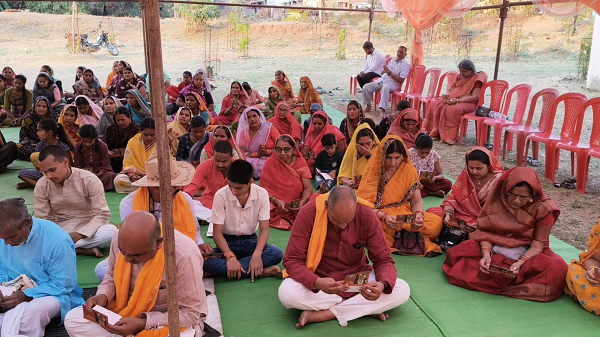 चचेड़ी में गूंजा जय श्रीराम का उद्घोष, हनुमान कथा और भंडारे में उमड़ा जनसैलाब