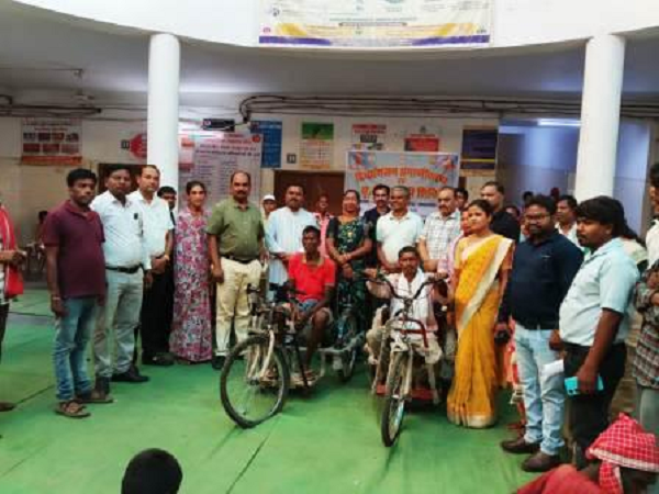 पत्थलगांव शिविर में 383 दिव्यांगजनों को मिला लाभ, 168 दिव्यांगजनों का हुआ प्रमाणीकरण