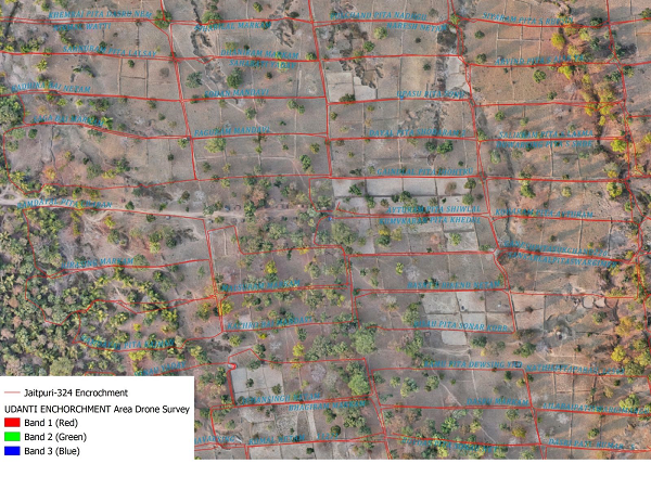 ISRO सैटेलाइट से खुली बड़ी साजिश: 1 लाख पेड़ काटकर टाइगर रिज़र्व में 106 हेक्टेयर कब्जा, 166 आरोपी कार्रवाई के घेरे में