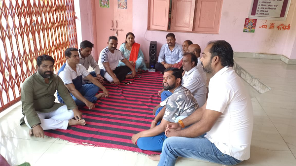 जवाहर नगर मंडल के विभिन्न बूथों पर सुनी गई प्रधानमंत्री की 'मन की बात