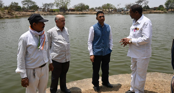 जिला प्रशासन की अनूठी पहल, नहरों के पानी से लबालब हुए 450 तालाब