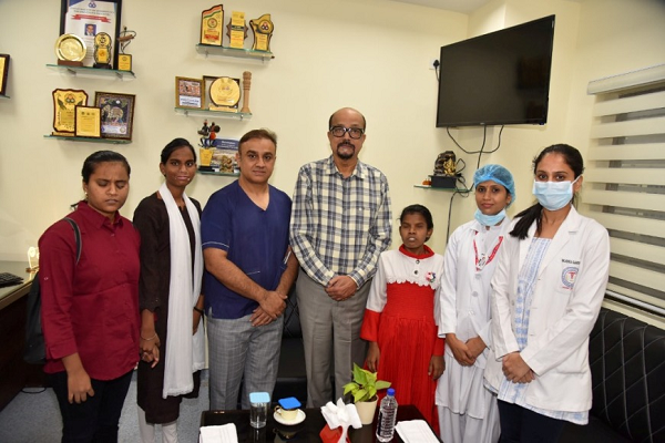 राज्यपाल की पहल पर विशेष आवश्यकता वाले बच्चों का एम्स मे उपचार