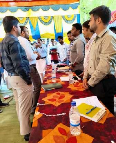 सुशासन शिविर झापरा में हितग्राहियों को मिला योजनाओं का लाभ