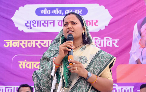 सुशासन और विकास का मिला दोहरा लाभ, मंत्री श्रीमती लक्ष्मी राजवाड़े ने सुनीं जनसमस्याएं