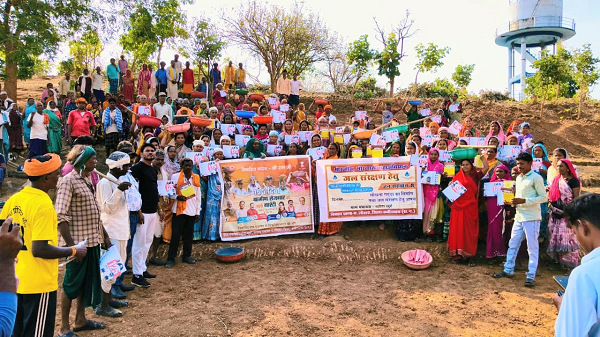 एक साथ 82402 ग्रामीणों ने जाना 125 दिन रोजगार के फायदे और जल संरक्षण का महत्व
