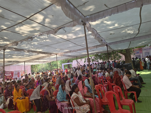 चिर्रा में सुशासन तिहार अंतर्गत जनसमस्या निवारण शिविर का हुआ आयोजन