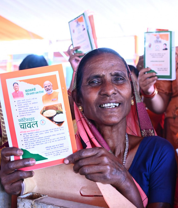 जशपुर जिले में 2.68 लाख से अधिक राशन कार्डधारियों को मिल रहा खाद्य सुरक्षा का लाभ