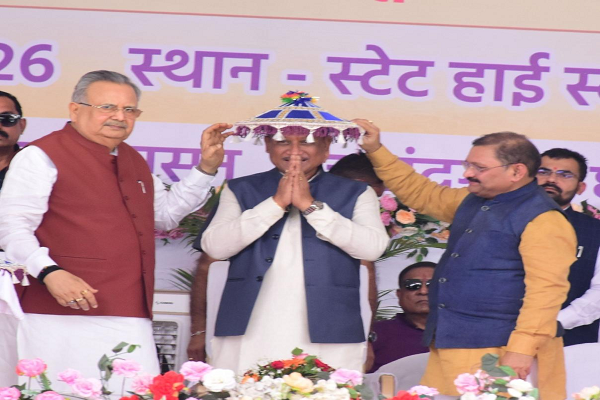  मुख्यमंत्री श्री विष्णु देव साय की ने राजनांदगांव में 510 करोड़ रुपये से अधिक लागत के 333 विकास कार्यों का किया लोकार्पण-भूमिपूजन