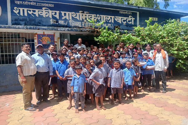 खट्टी स्कूल  में शाला प्रवेशोत्सव हर्षोल्लास के साथ संपन्न