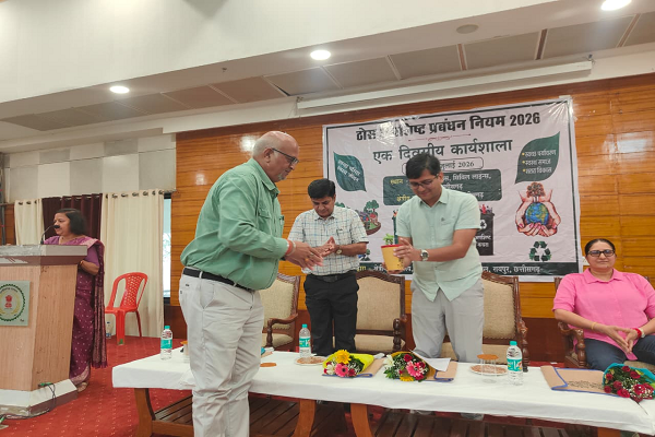 ठोस अपशिष्ट प्रबंधन नियम-2026 के प्रभावी क्रियान्वयन हेतु रायपुर में राज्य स्तरीय कार्यशाला आयोजित