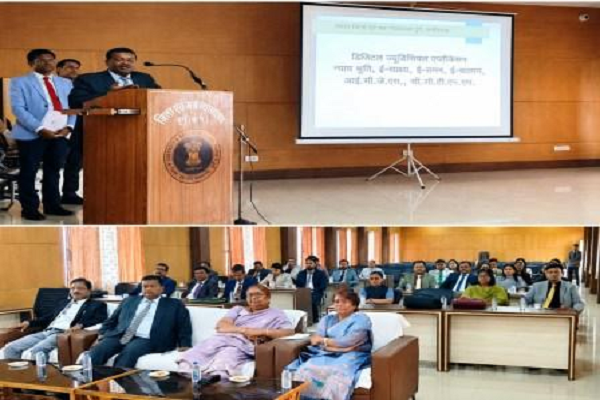 दुर्ग जिला न्यायालय में ई-कोर्ट्स के नए डिजिटल मॉड्यूल्स पर ट्रेनिंग वर्कशॉप संपन्न