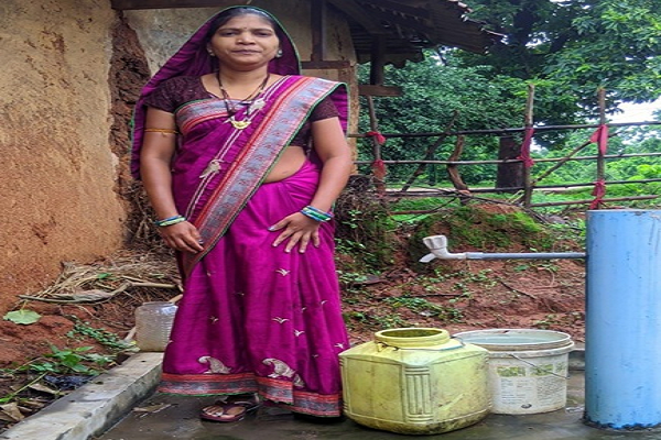 जल जीवन मिशन से बदला ग्राम डोकरबुड़ा में जीवन आसान हो गया