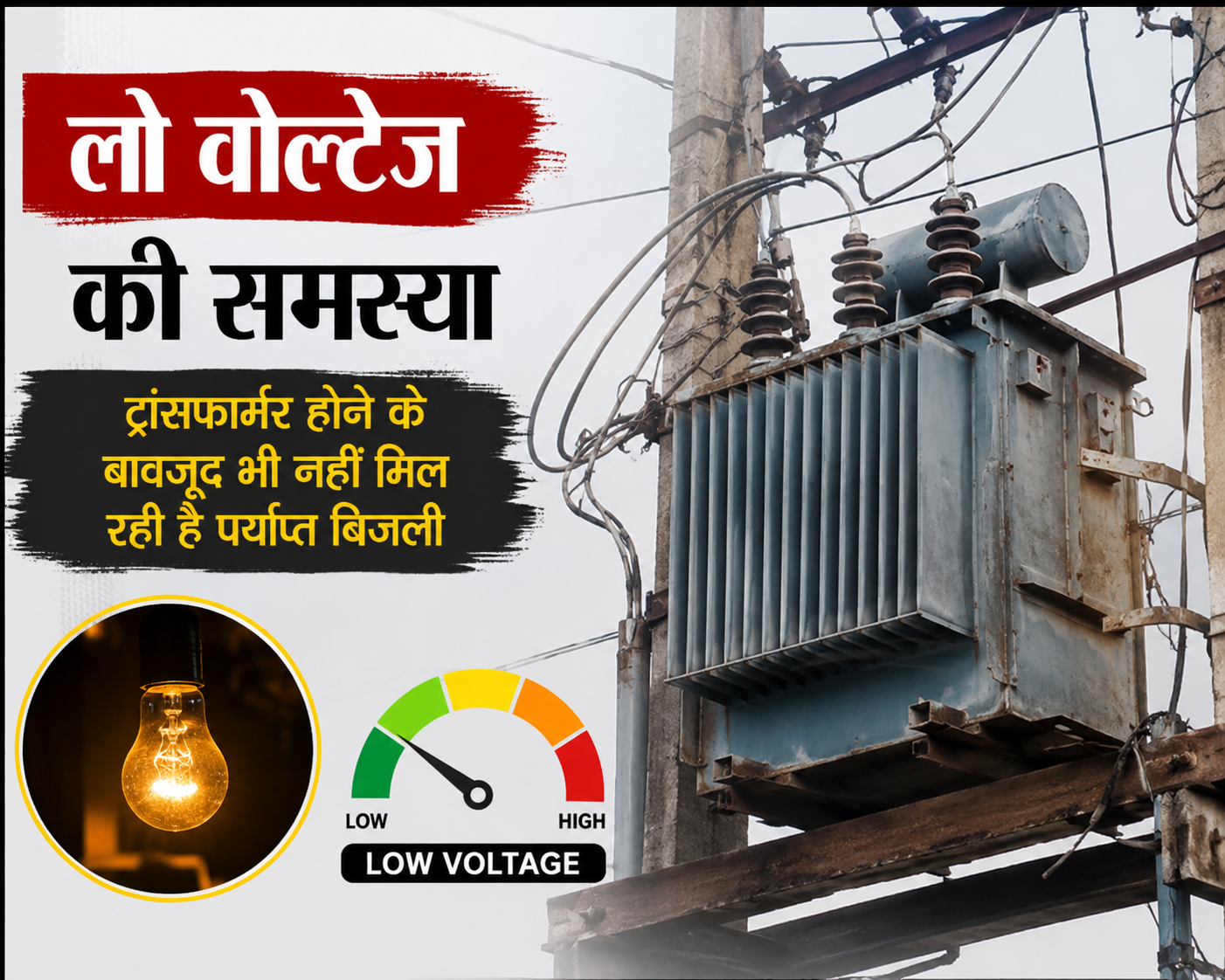 CM हेल्पलाइन से मिली राहत: सांकरा में लगा नया ट्रांसफार्मर, खत्म हुई लो-वोल्टेज की समस्या