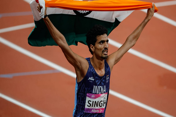  वित्त मंत्री श्री ओपी चौधरी ने राष्ट्रमंडल खेल 2026 में रजत पदक विजेता गुलवीर सिंह को दी बधाई