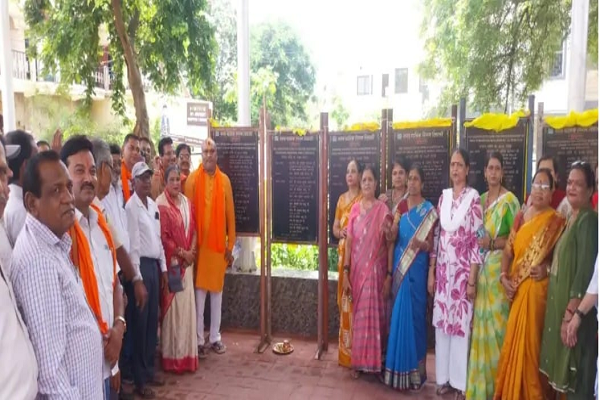 रिसाली के 4 वार्डों में 1 करोड़ 97 के विकास कार्यों का भूमिपूजन