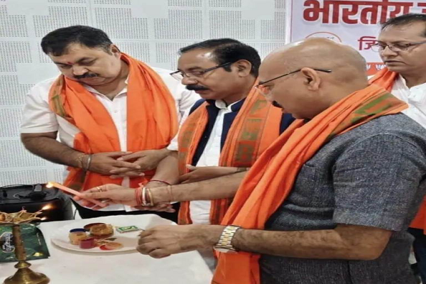 भाजपा की जिला स्तरीय बैठक में आगामी संगठनात्मक कार्यक्रमों की बनी रणनीति