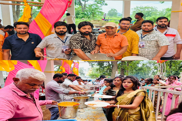  सावन में सेवा और श्रद्धा का महापर्व: भूतेश्वरनाथ धाम में सातवें वर्ष भी हजारों श्रद्धालुओं के लिए विशाल निशुल्क भंडारा, युवाओं की निस्वार्थ सेवा बनी मिसाल