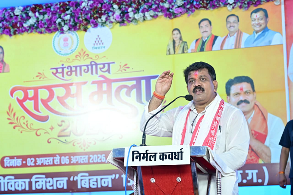 ग्रामीण उद्यमिता का मार्ग है संभागीय सरस मेला: उपमुख्यमंत्री श्री विजय शर्मा
