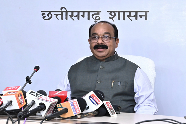  उप मुख्यमंत्री श्री अरुण साव ने कैबिनेट की बैठक में लिए गए निर्णयों की जानकारी दी