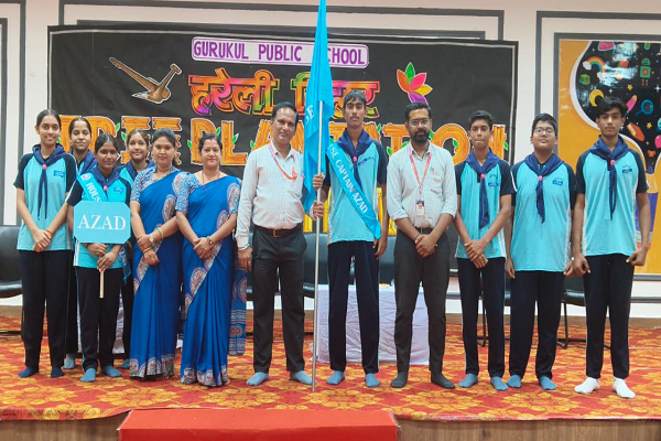 गुरुकुल में छात्र संसद का गठन, प्रतिनिधियों ने ली शपथ