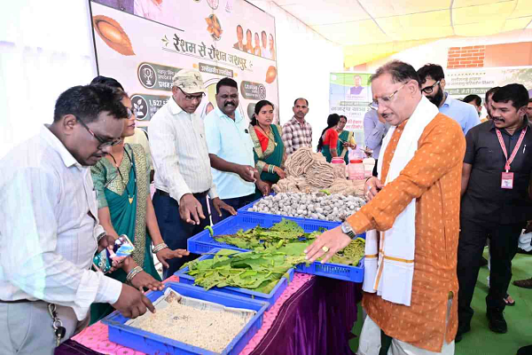 मुख्यमंत्री साय ने रेशम से रोशन जशपुर का किया शुभारंभ