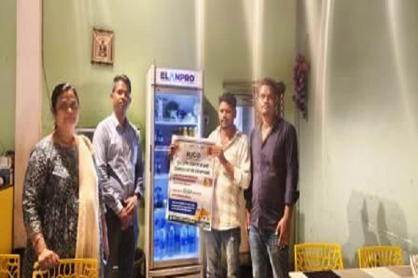 खाद्य व औषधि प्रशासन विभाग के टीम द्वारा खाद्य प्रतिष्ठानों का किया औचक निरीक्षण