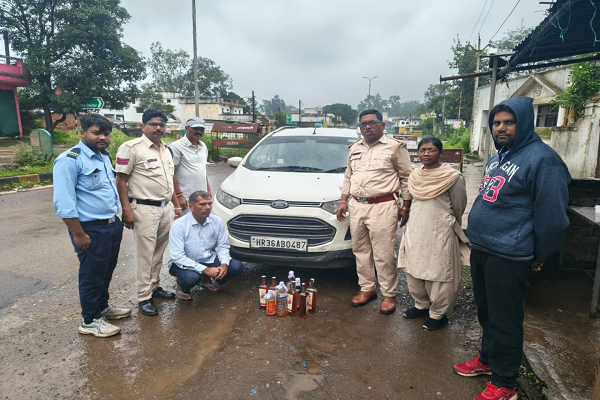 हरियाणा प्रांत की शराब तस्करी एवं कच्ची महुआ शराब के विक्रय पर आबकारी विभाग की कार्रवाई