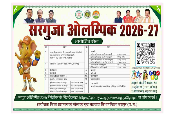 छिपी खेल प्रतिभाओं को सामने लाने और उन्हें तराशने का सुनहरा अवसरर : कलेक्टर रोहित व्यास