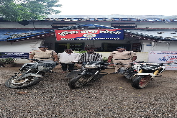  *लोरमी पुलिस के द्वारा चोरों के ऊपर कड़ा प्रहार*
