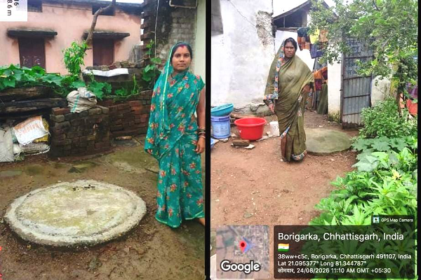 मोर गांव मोर पानी अभियान से दुर्ग में महिलाओं ने श्रमदान से बनाए 3360 सोख्ता गड्ढे