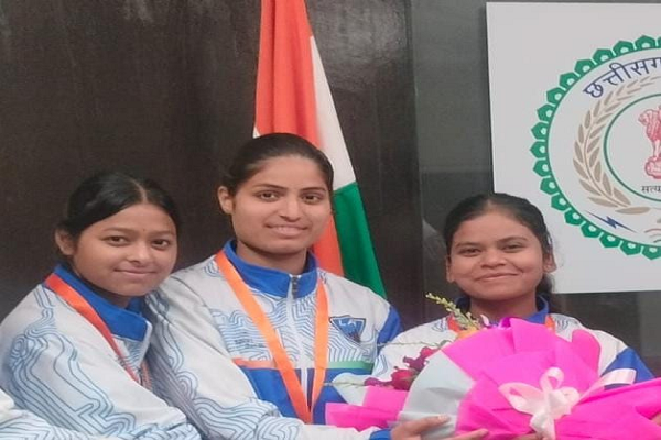 रायगढ़ की बेटियों ने अंतरराष्ट्रीय खेल मंच पर बढ़ाया देश का मान : वित्त मंत्री श्री ओ.पी. चौधरी