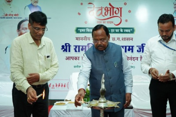 देवभोग ब्रांड गुणवत्ता और विश्वास का प्रतीक : मंत्री रामविचार नेताम
