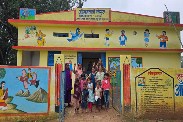  नए आंगनबाड़ी भवन से बच्चों को मिला बेहतर सीखने का माहौल, कार्यकर्ताओं को भी मिली सुविधाएं