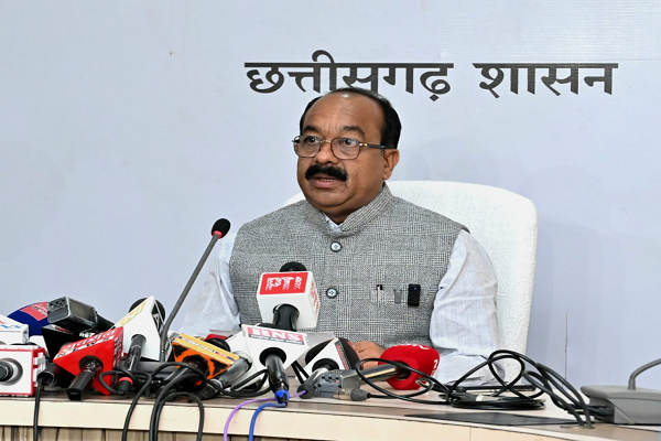  उप मुख्यमंत्री श्री अरुण साव ने कैबिनेट की बैठक में लिए गए निर्णयों की जानकारी दी