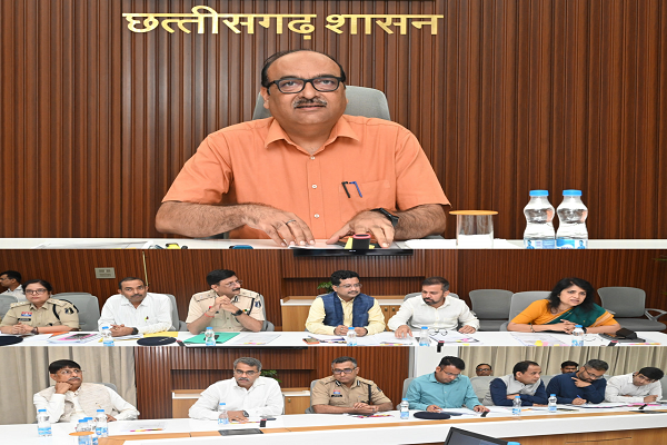 मुख्य सचिव की अध्यक्षता में रायपुर में आईटीएमएस के सुचारू संचालन को लेकर बैठक सम्पन्न हुई