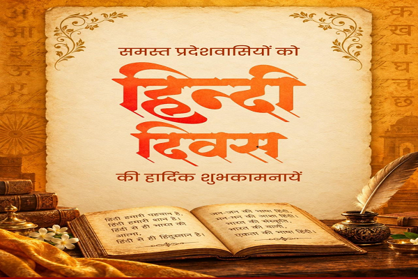 हिंदी दिवस पर वित्त मंत्री श्री ओपी चौधरी ने दी देशवासियों को हार्दिक शुभकामनाएं