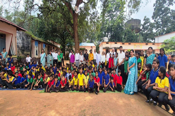 सेवा संकल्प अभियान में विद्यार्थियों ने रचनात्मकता से गढ़ा &lsquo;मेरे सपनों का भारत&rsquo;