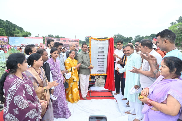 सेवा संकल्प अभियान : खर्राघाट में 29.99 करोड़ के विकास कार्यों का भूमिपूजन