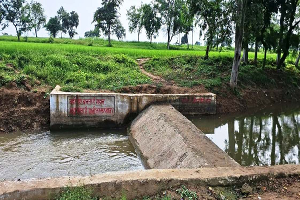 सेवा संकल्प अभियान: सेवा की कहानी : बहकर निकल जाता था बारिश का पानी, चेकडेम ने खेतों तक पहुंचाया सिंचाई का सहारा