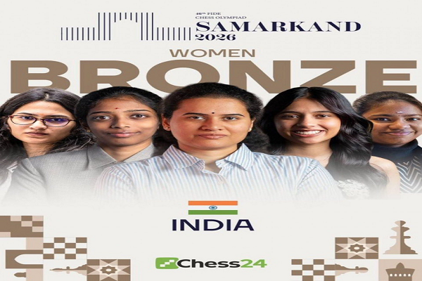 शतरंज की बिसात पर भारत का डबल धमाका, ओपन में रजत और महिला वर्ग में कांस्य पदक