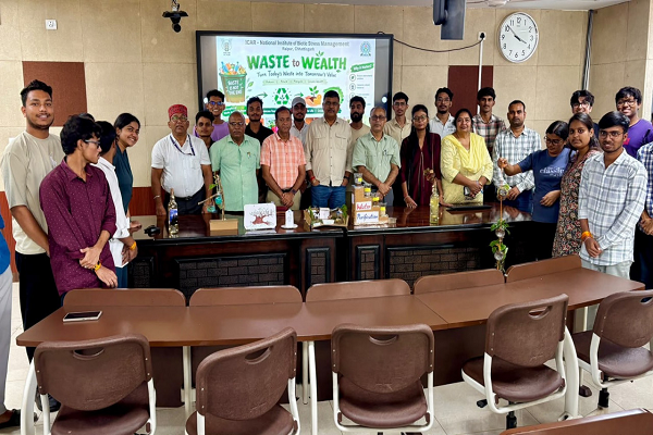 कचरे को बनाया उपयोगी संसाधन : एनआईबीएसएम विद्यार्थियों ने प्रस्तुत किए &lsquo;वेस्ट टू वेल्थ&rsquo; मॉडल