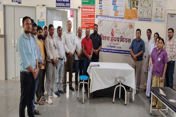 स्वस्थ हृदय स्वस्थ जीवन का आधार मेडिकल टीम
