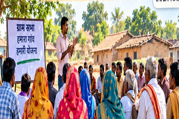  विशेष लेख: सेवा संकल्प अभियान:ग्राम सभाओं से गांवों के विकास को नई दिशा
