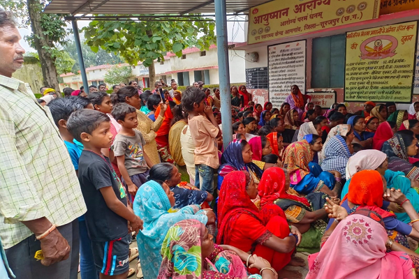 सेवा संकल्प अभियान से ग्रामीण अंचलों तक पहुंचीं स्वास्थ्य सेवाएं, सूरजपुर में 46 शिविरों से 38,943 लोग लाभान्वित